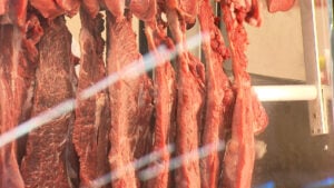 carne no açougue