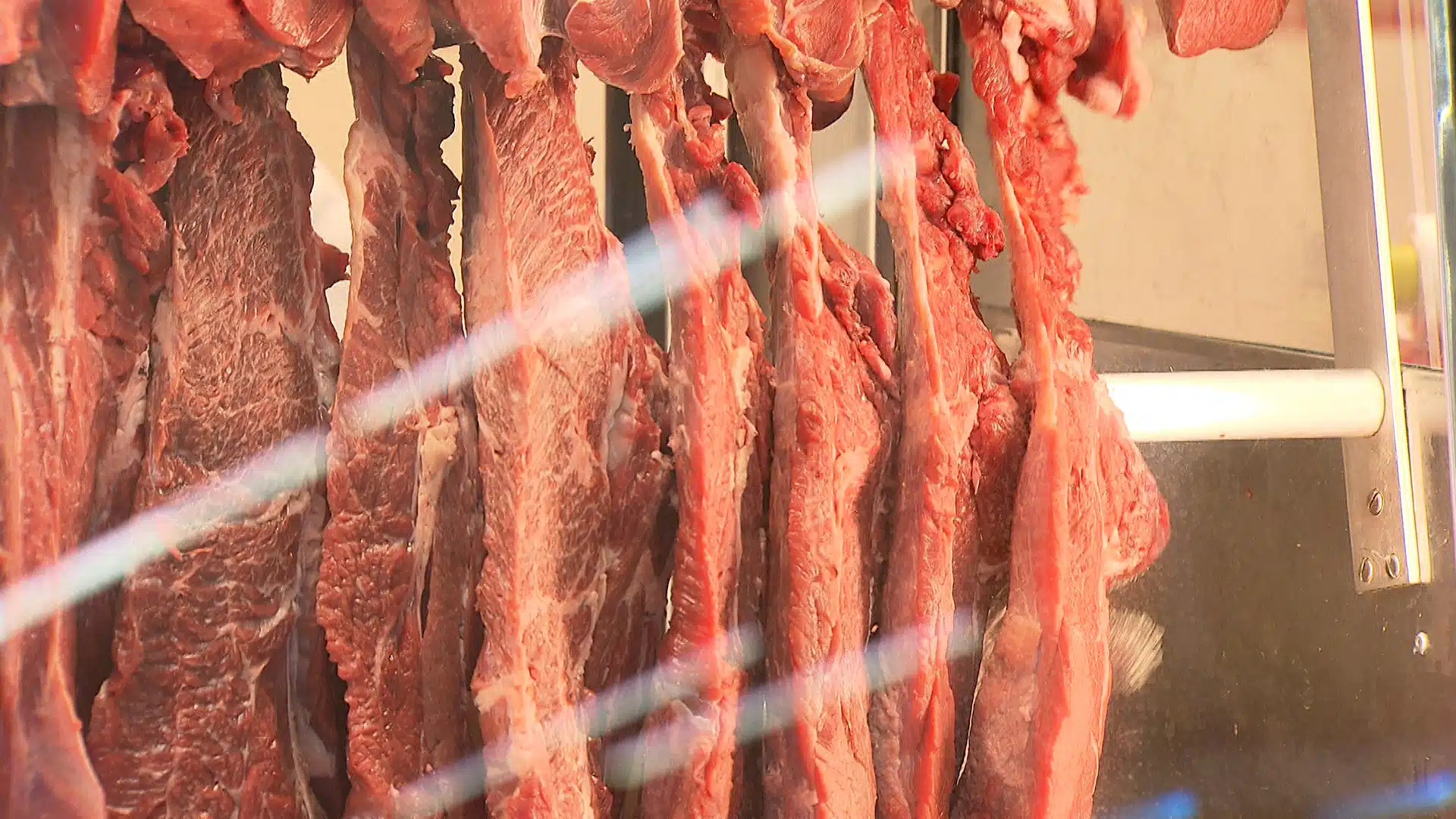 carne no açougue