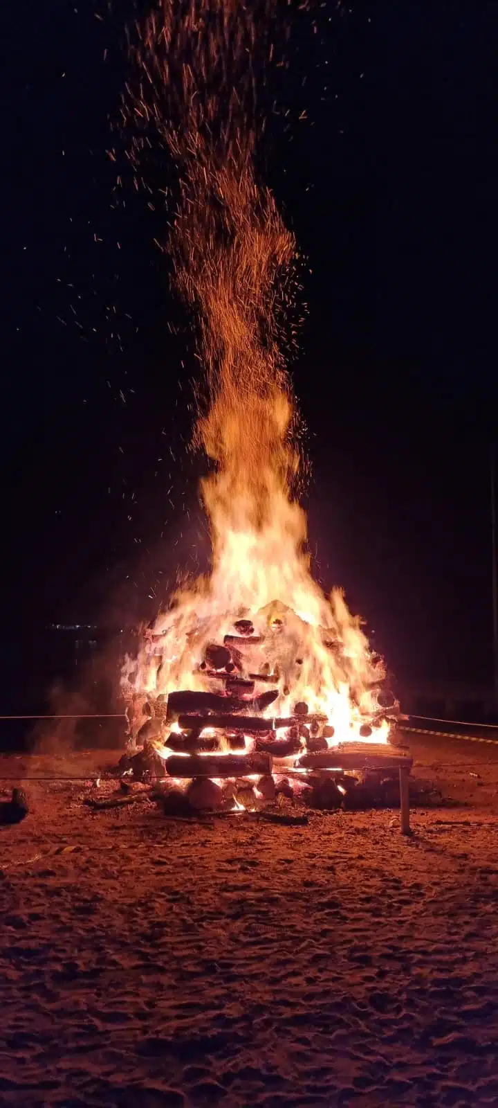 Fogueira de festa junina
