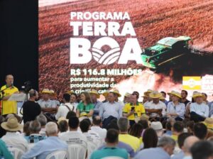 Governador Jorginho Mello lança programa Terra Boa 2025