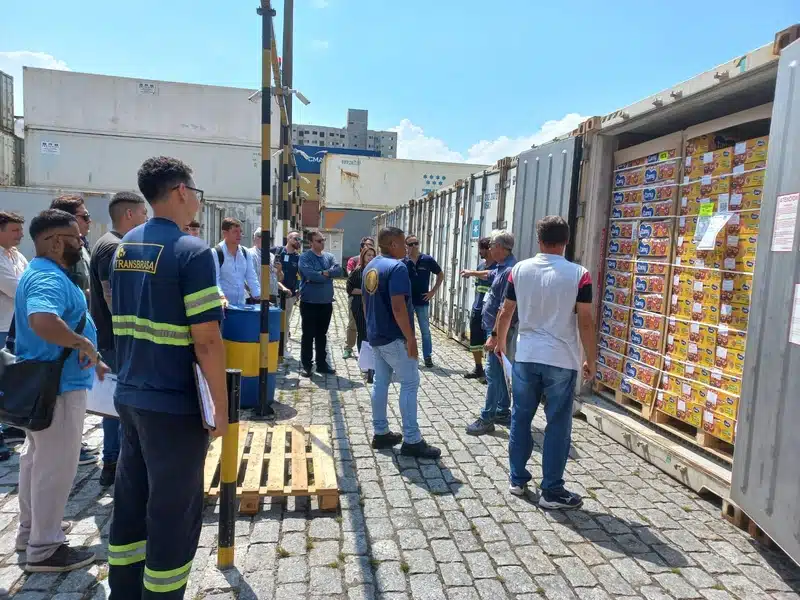 visita porto de Santos