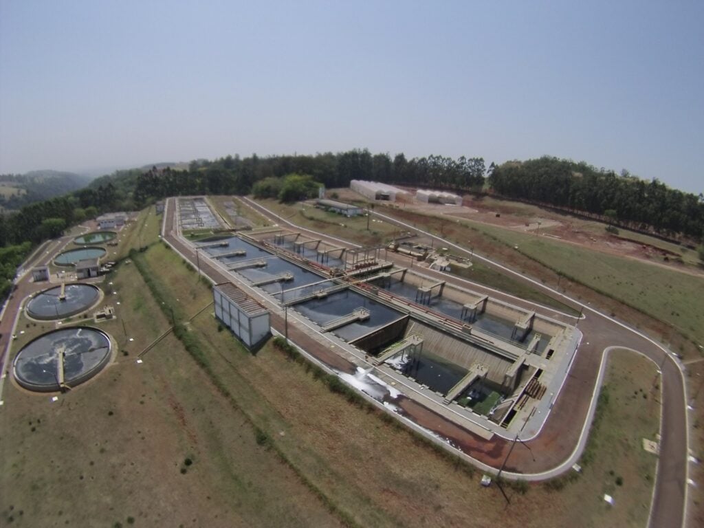 Estação de Tratamento de Esgoto Botucatu da Sabesp