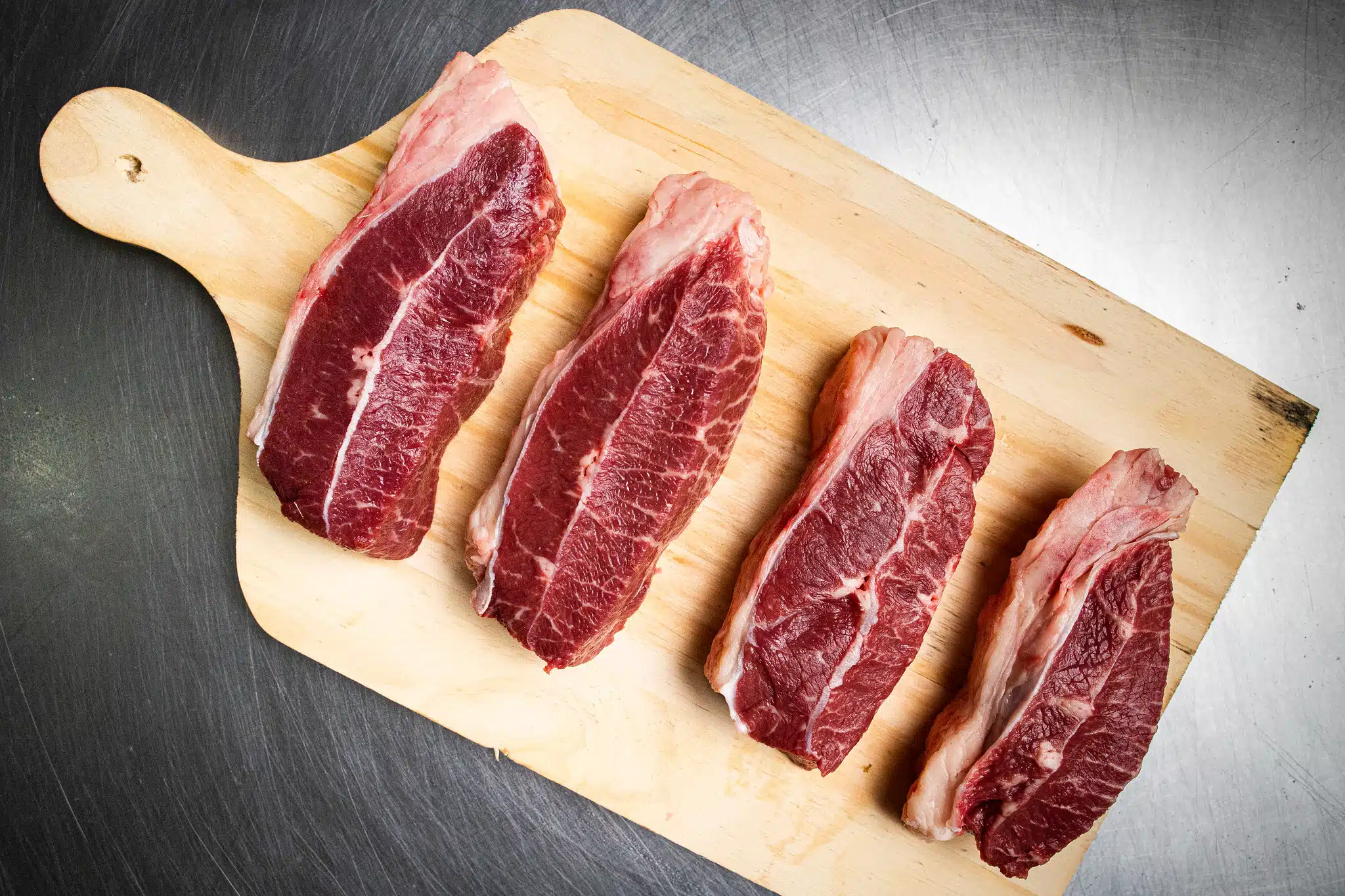 Carne na tábua