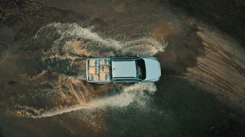 GWM Poer P30 em campanha de publicidade da marca