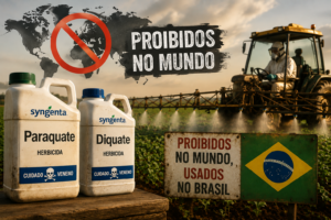 Herbicida banido na Suíça e na UE avança no Brasil. Saiba qual