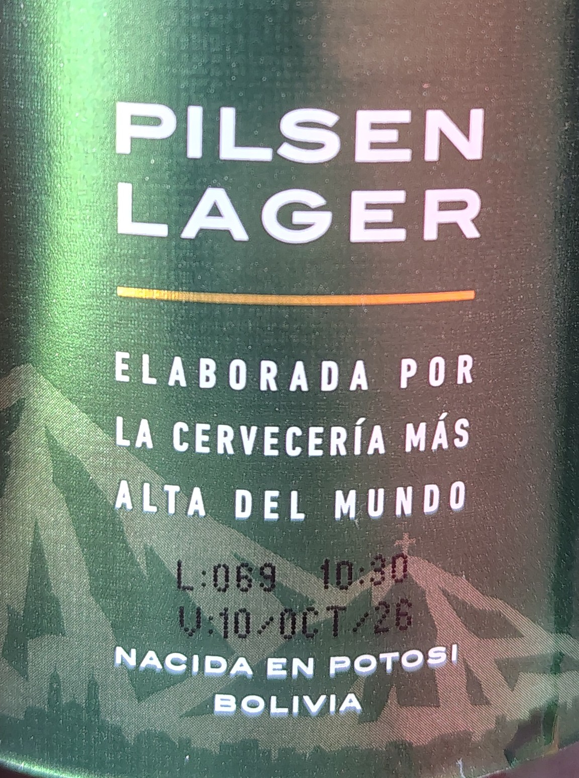 Cerveja Potosina, produzina na cervejaria mais alta do mundo