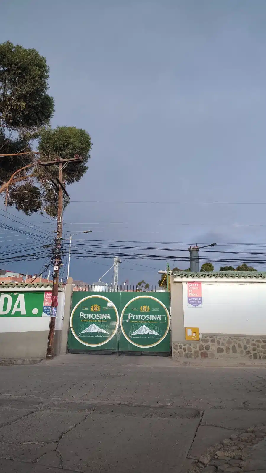 Cerveja Potosina, produzina na cervejaria mais alta do mundo
