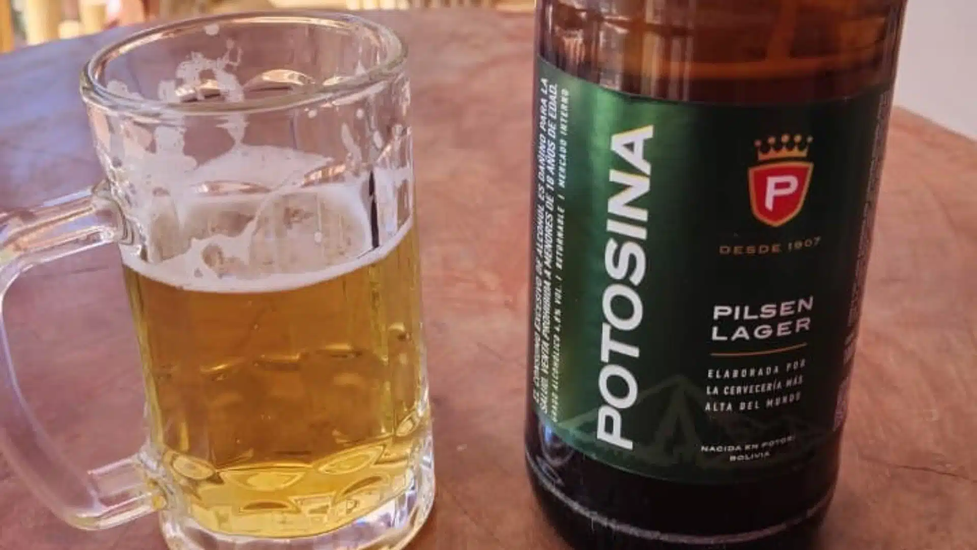 Cerveja Potosina, produzida na cervejaria mais alta do mundo