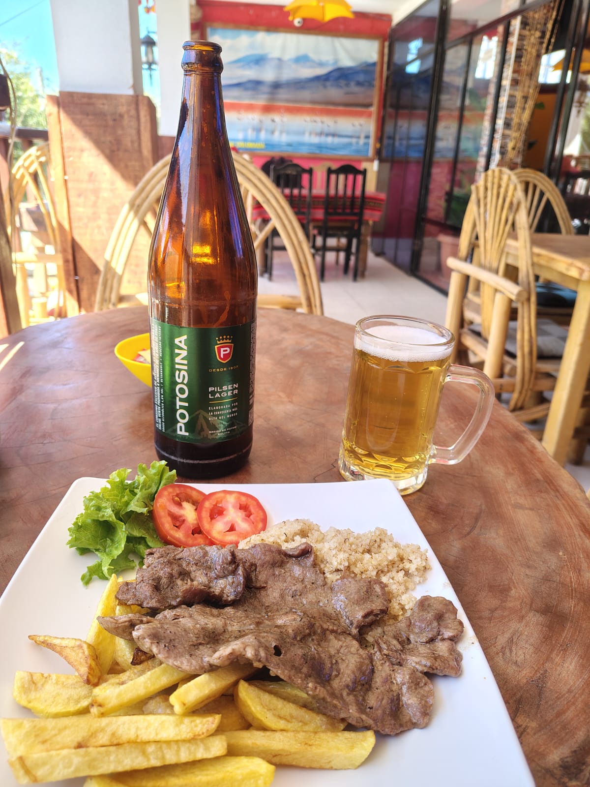 Cerveja Potosina, produzina na cervejaria mais alta do mundo