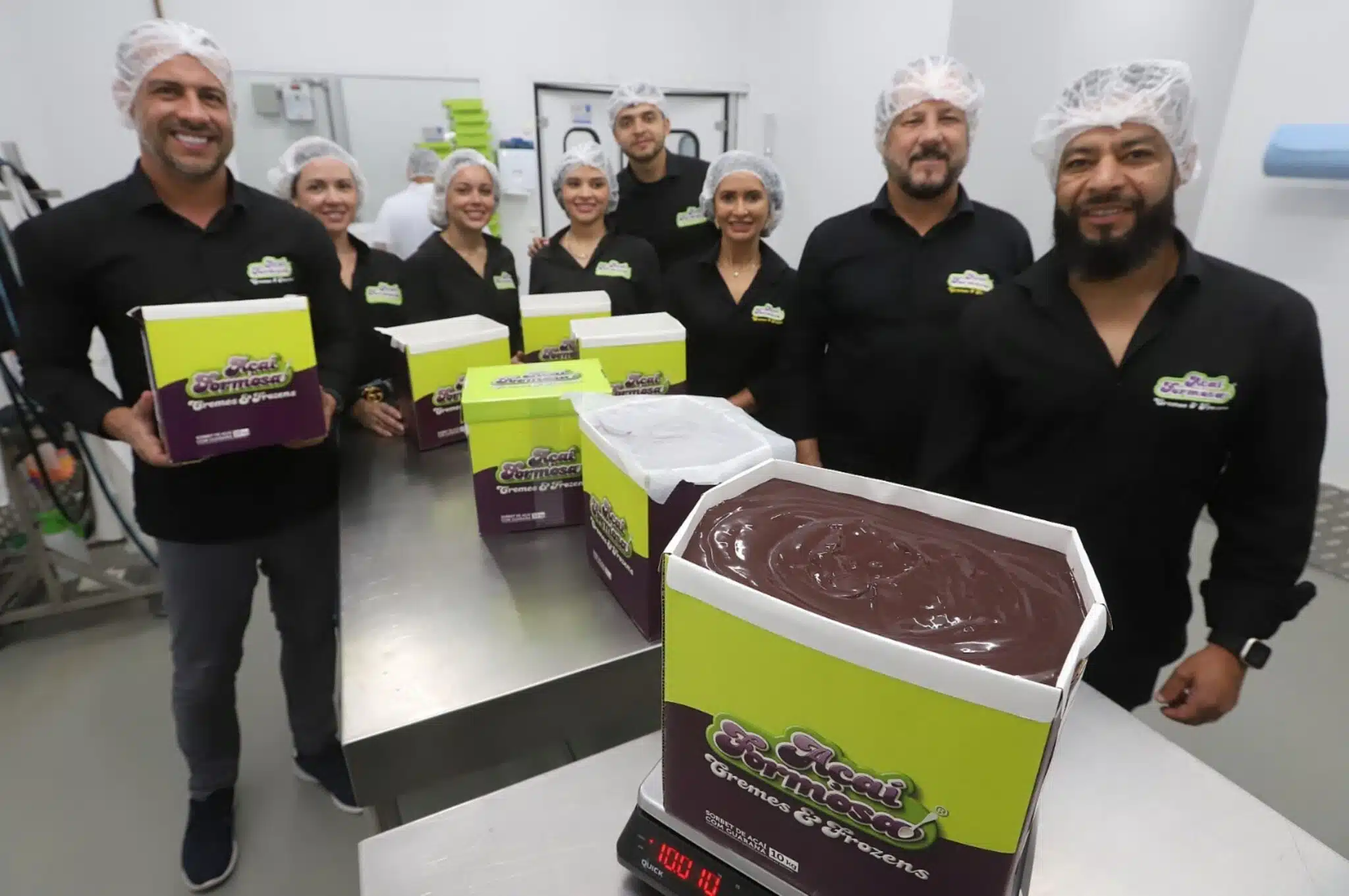 Fábrica dp Açaí Formosa em Santo André, usado para produzir e distribuir açaí para 125 lojas