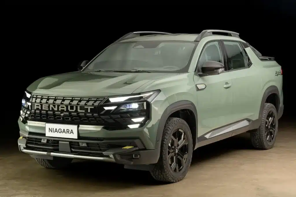 Renault Niagara 4x4; nova picape estreia no Brasil em novembro para enfrentar a Fiat Toro