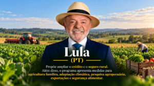 Lula apresenta propostas para crédito rural, seguro, agricultura familiar, pesquisa e exportações do agro nas eleições de 2026
