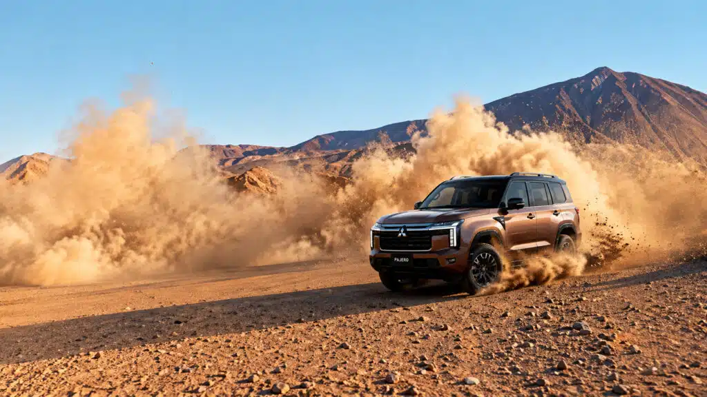 Novo Mitsubishi Pajero com motor 2.4 turbodiesel e tração 4x4