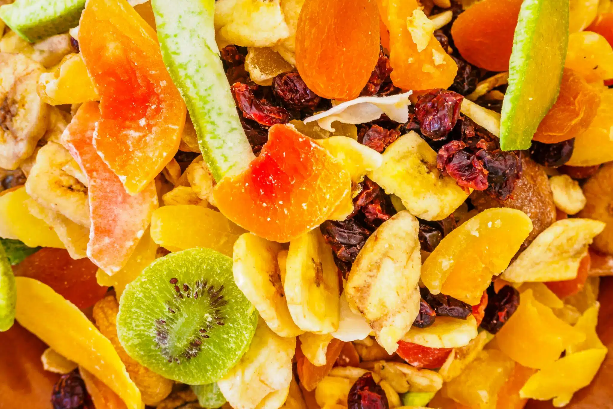 frutas liofilizadas