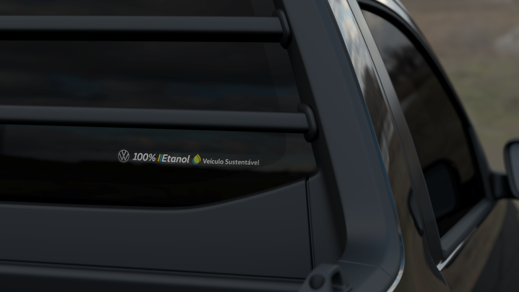 Volkswagen Saveiro Robust, versão da picape que passa a contar com opção movida 100% a etanol.