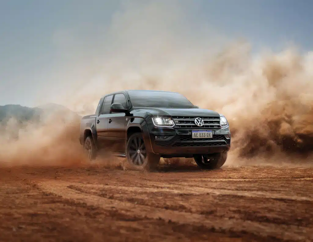 Volkswagen Amarok, picape que registrou 436 emplacamentos em setembro de 2026.