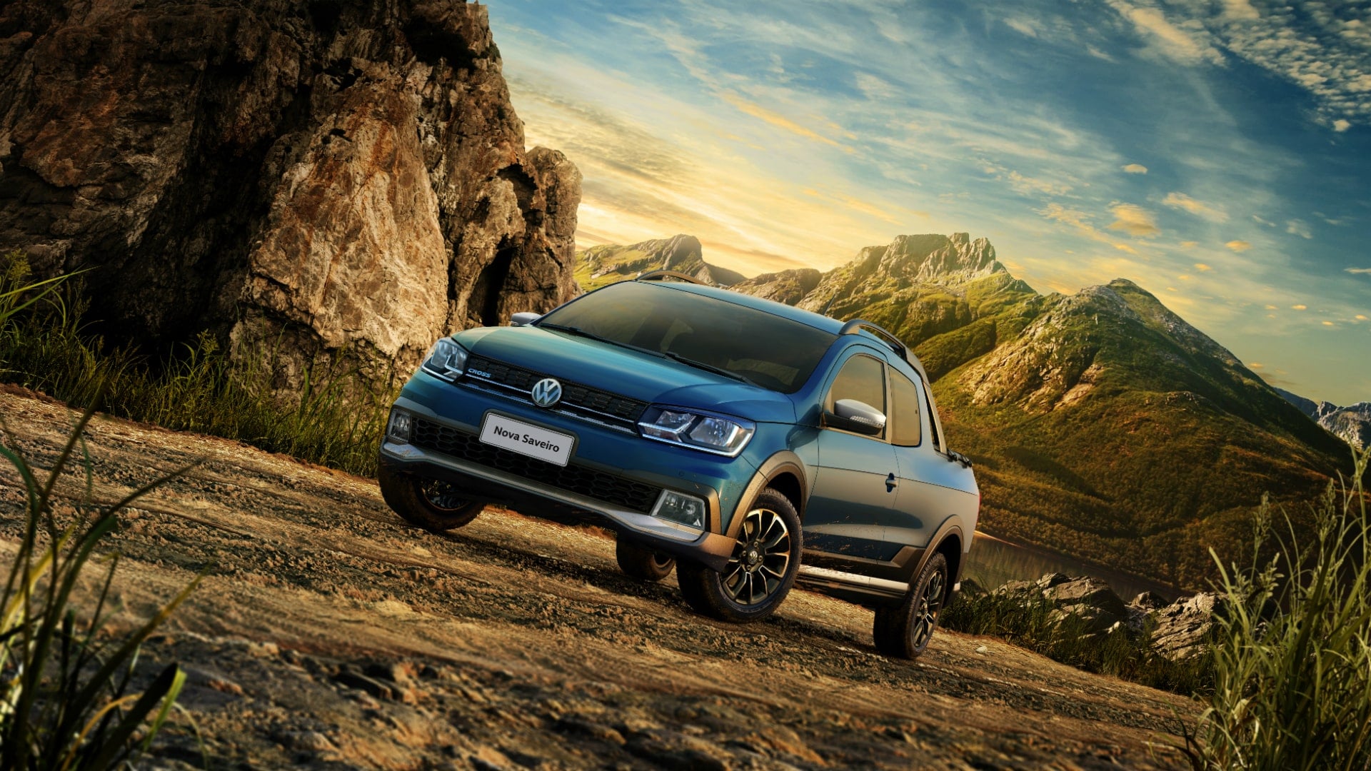 Volkswagen Saveiro, picape que registrou 4.838 emplacamentos em setembro de 2026.